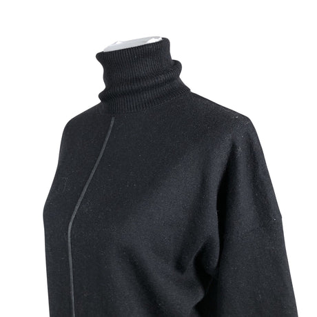 Unisex Diane von Furstenberg - Kootud tuunika, suurus 36 - Must (2)