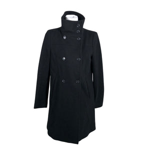 Unisex Benetton - Wool coat, size 36 - Black