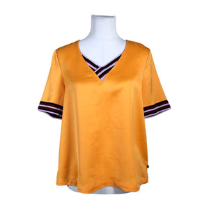 Unisex Scotch&Soda - Lühikeste käistega pluus, suurus 38 - Oranž (1)