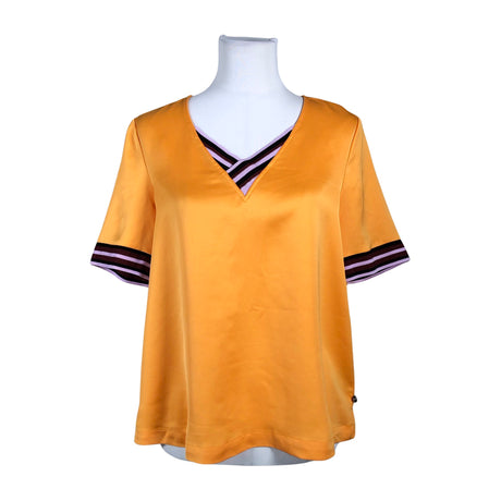 Unisex Scotch&Soda - Lühikeste käistega pluus, suurus 38 - Oranž ()