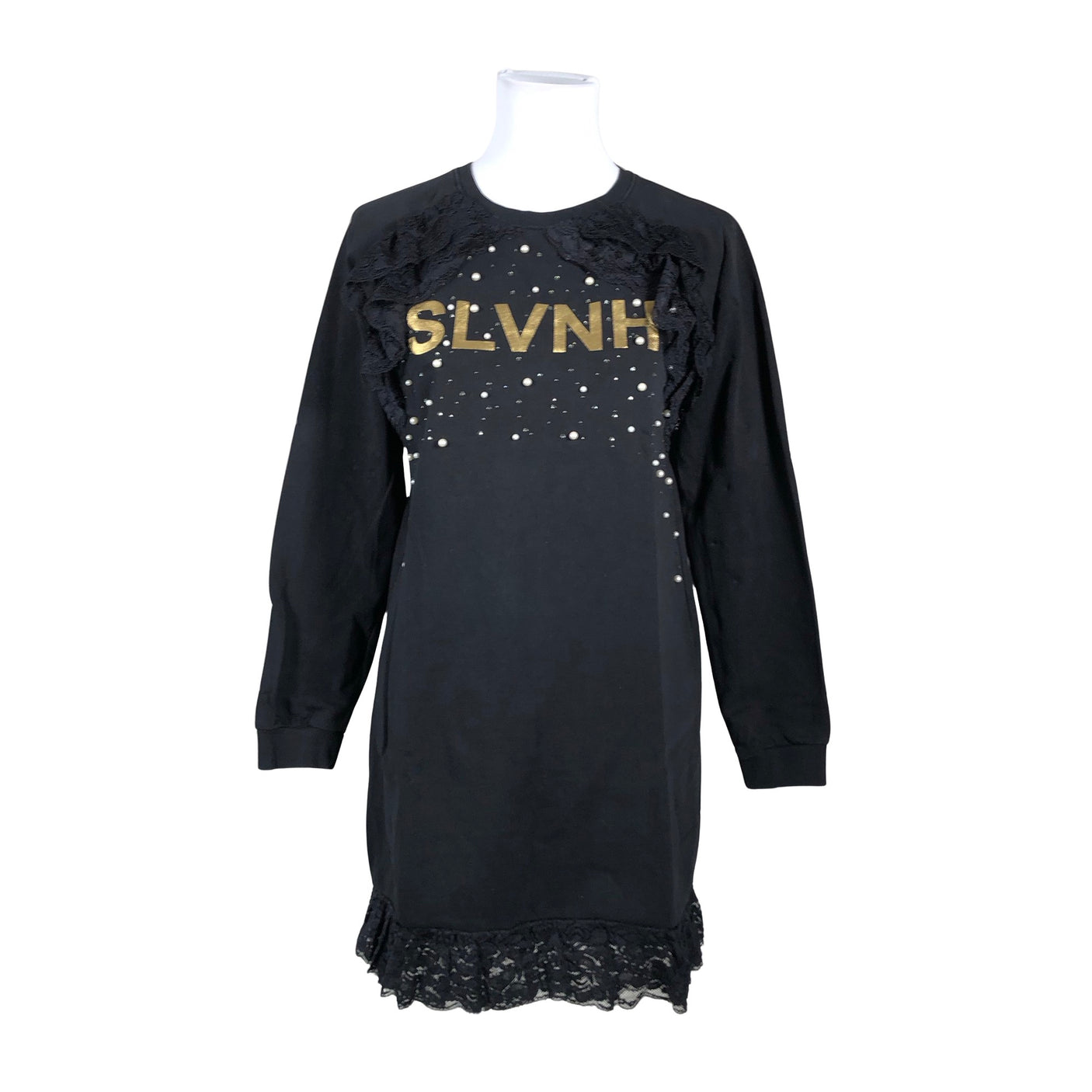 Unisex Silvian Heach - Dressikangast tuunika, suurus XS - Must (1)