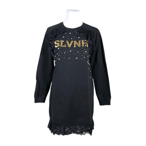 Unisex Silvian Heach - Dressikangast tuunika, suurus XS - Must (1)