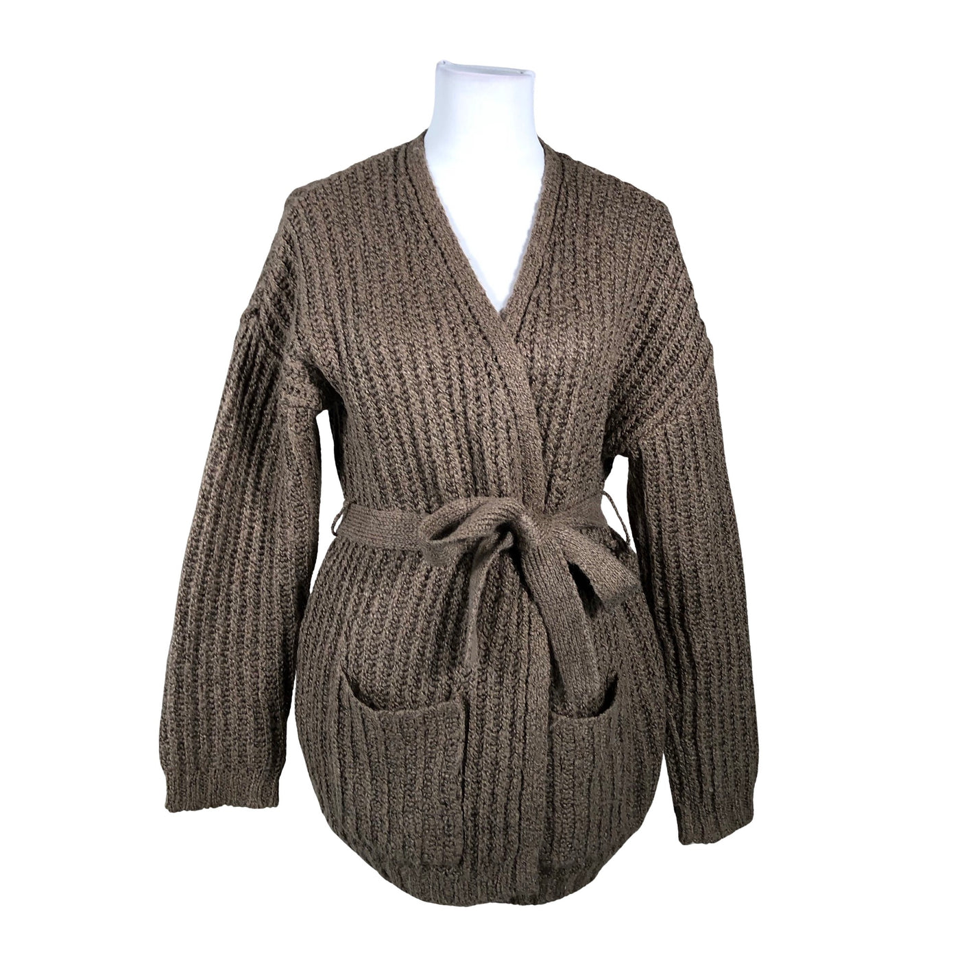 Unisex Lindex - Kardigan, suurus 34 - Pruun (1)