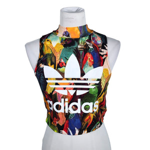 Unisex Adidas - Trikotaažist topp, suurus 36 - Punane (1)