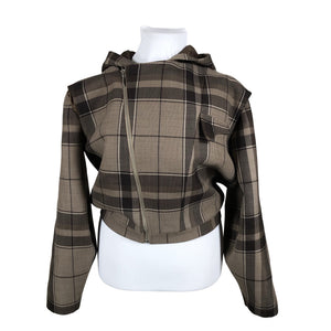 Unisex Studio Lamea - Villane mantel, suurus 42 - Pruun (1)
