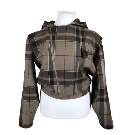 Unisex Studio Lamea - Villane mantel, suurus 42 - Pruun ()