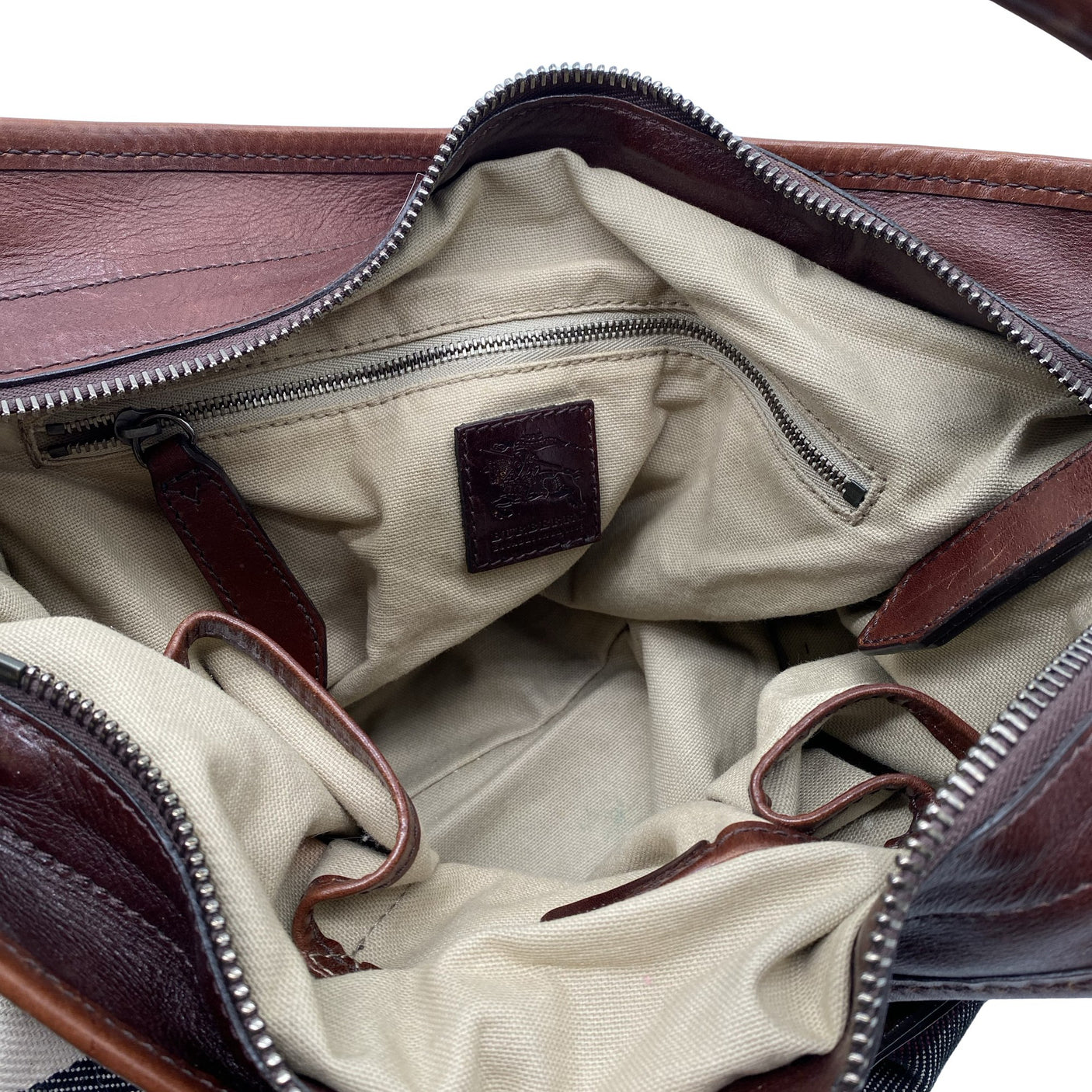 Unisex Burberry - Käekott, suurus Maxi - Beige (3)