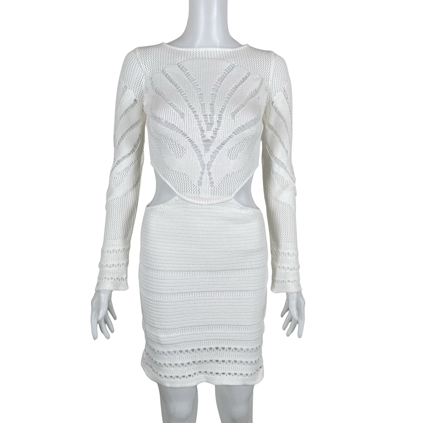 Unisex Just Cavalli - Kootud kleit, suurus 34 - Valge (1)