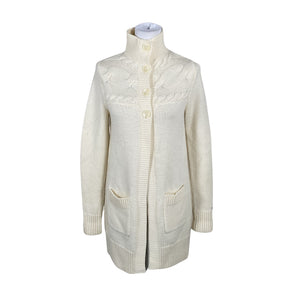 Unisex Tommy Hilfiger - Kardigan, suurus 38 - Looduslik valge (1)