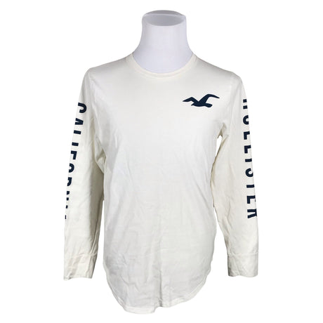 Unisex Hollister - Trikotaažist pluus, suurus M - Looduslik valge ()