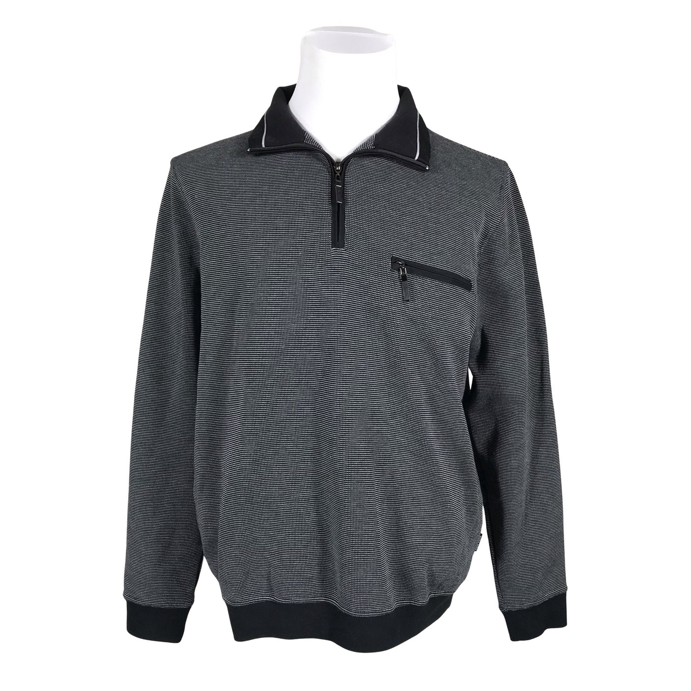 Unisex Hajo - Trikotaažist pluus, suurus XL - Hall (1)
