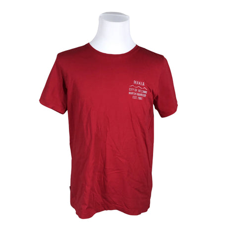 Unisex Makia - T-särk, suurus L - Punane ()