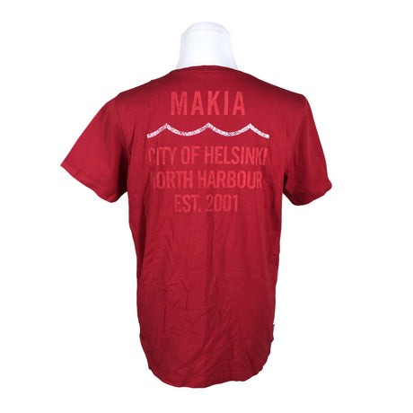 Unisex Makia - T-särk, suurus L - Punane (2)