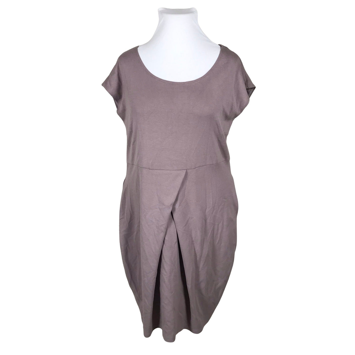 Unisex Riiminka design - Trikotaažist kleit, suurus 42 - Heleroosa (1)