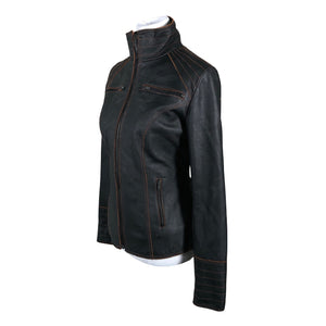 Unisex Karrax - Nahktagi, suurus 38 - Must (3)