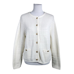 Unisex Holly & Whyte by Lindex - Kardigan, suurus 40 - Looduslik valge (1)