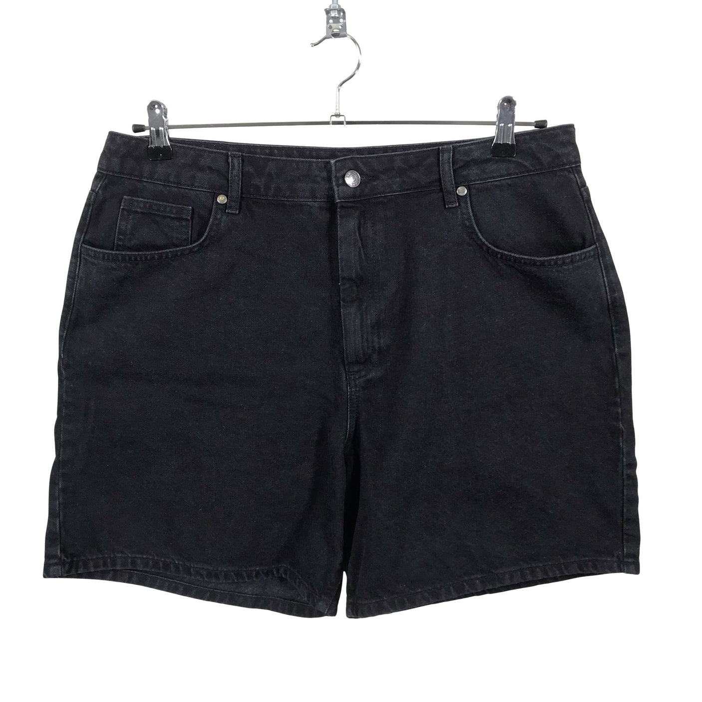 Unisex Nanso - Teksast lühikesed püksid, suurus 44 - Must (1)