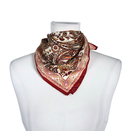 Unisex Fraas - Õhuke sall, suurus Mini - Punane ()