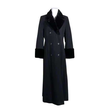Unisex Menuetto - Villane mantel, suurus 38 - Must ()