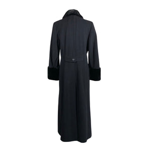 Unisex Menuetto - Villane mantel, suurus 38 - Must (2)