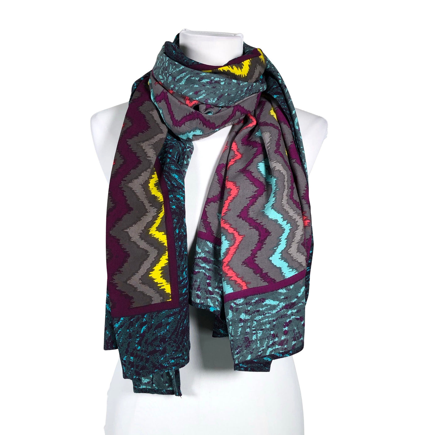 Unisex Lindex - Õhuke sall, suurus Maxi - Lilla (1)