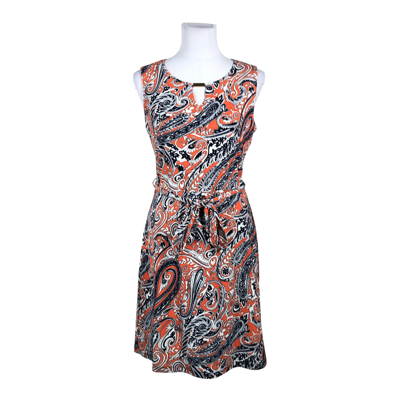 Unisex Ann Taylor - Trikotaažist kleit, suurus 38 - Oranž (1)