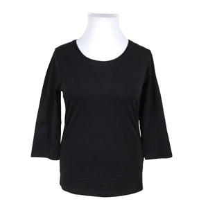 Unisex Nanso - Trikotaažist pluus, suurus 42 - Must (1)
