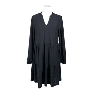 Unisex Kaffe - Mitteveniv kleit, suurus 38 - Must (1)