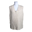 Unisex Selected - Kootud vest, suurus 40 - Beige ()