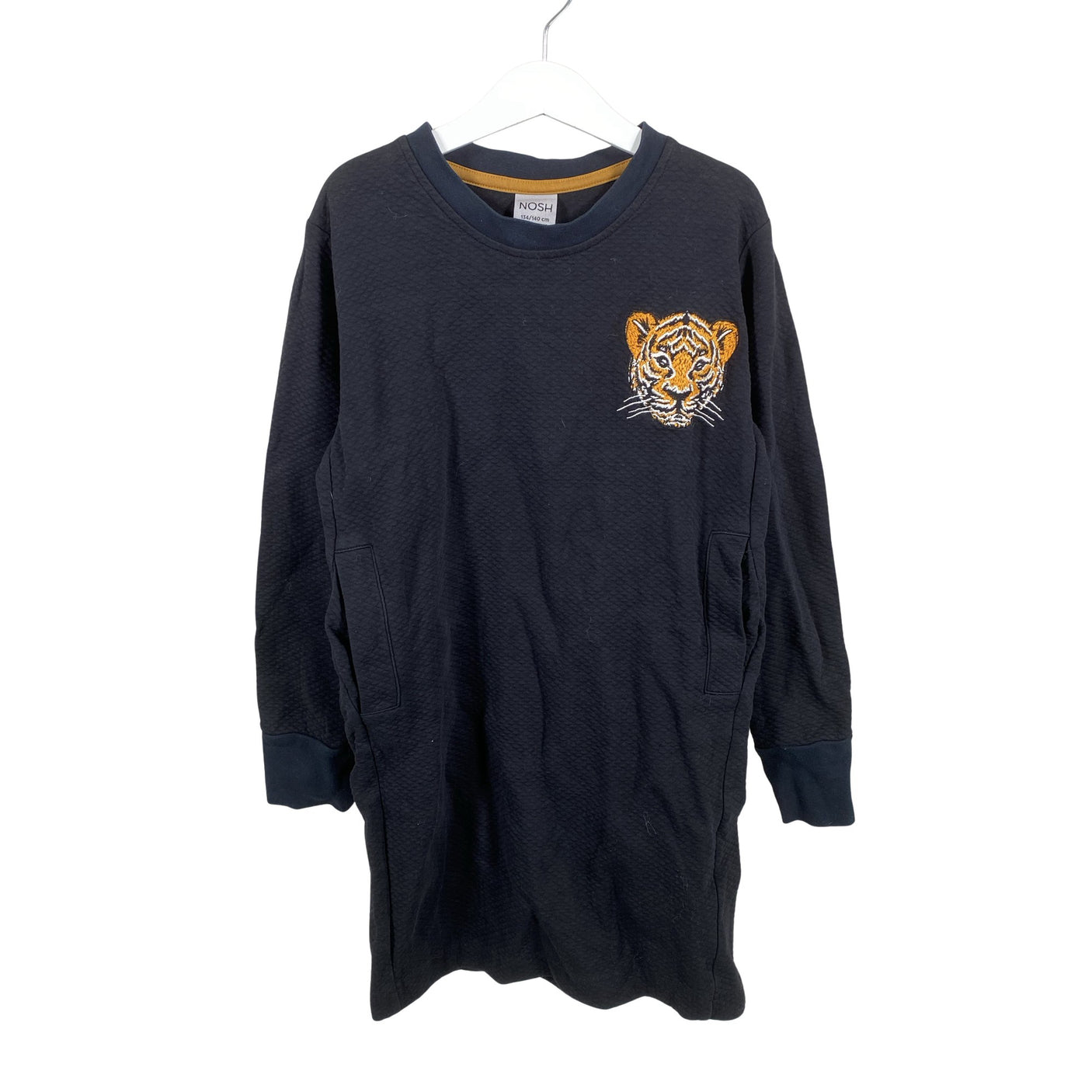 Unisex NOSH - Trikotaažist kleit, suurus 134 - 140 - Must (1)