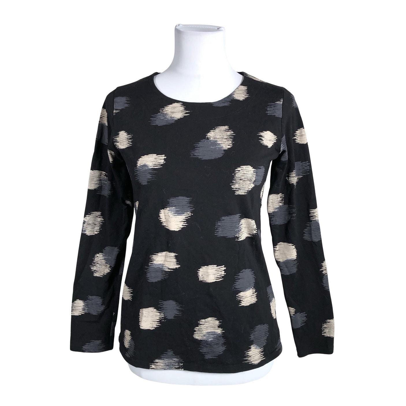 Unisex Nanso - Trikotaažist pluus, suurus 34 - Must (1)