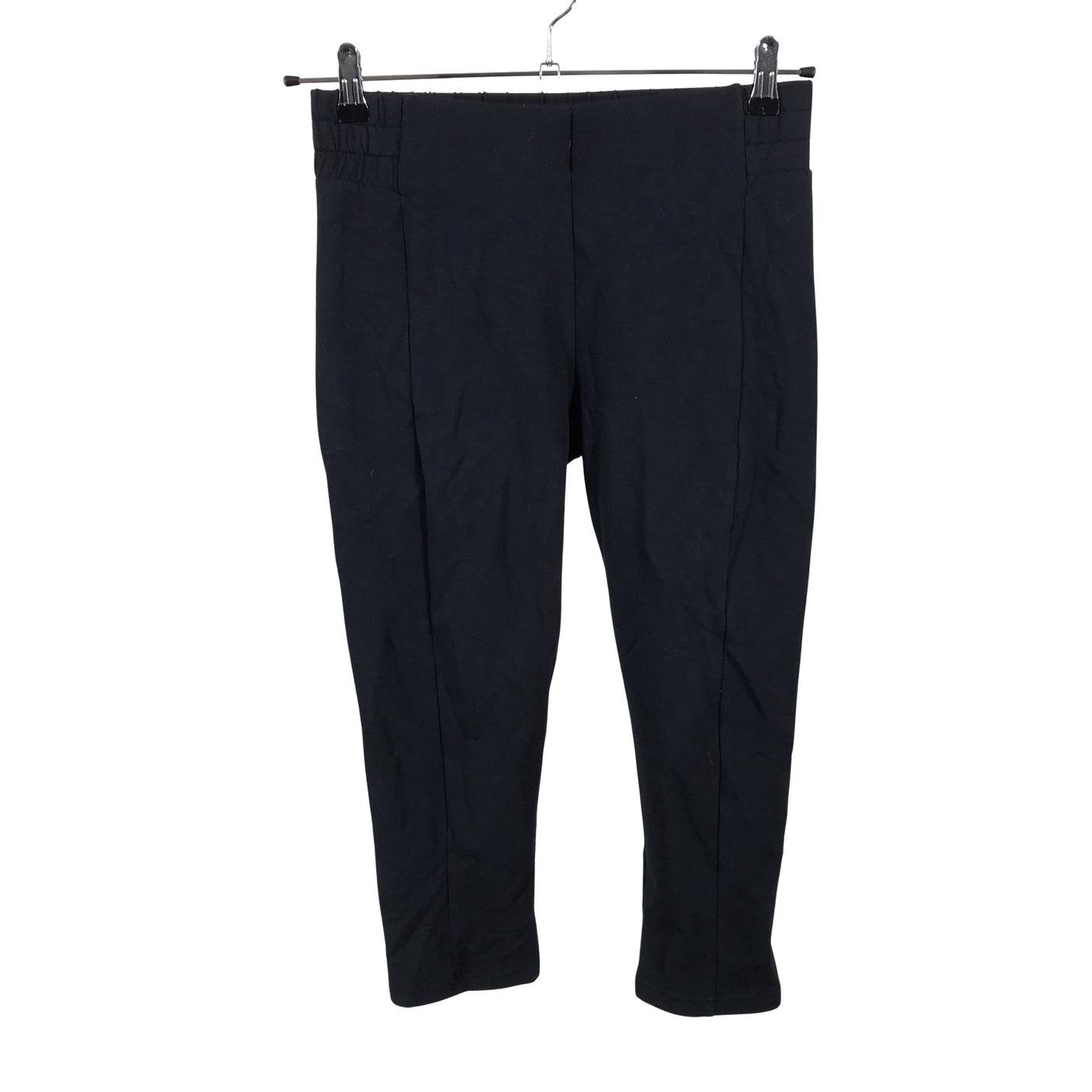 Unisex NOSH - Trikotaažist poolpikad püksid, suurus 38 - Must (1)