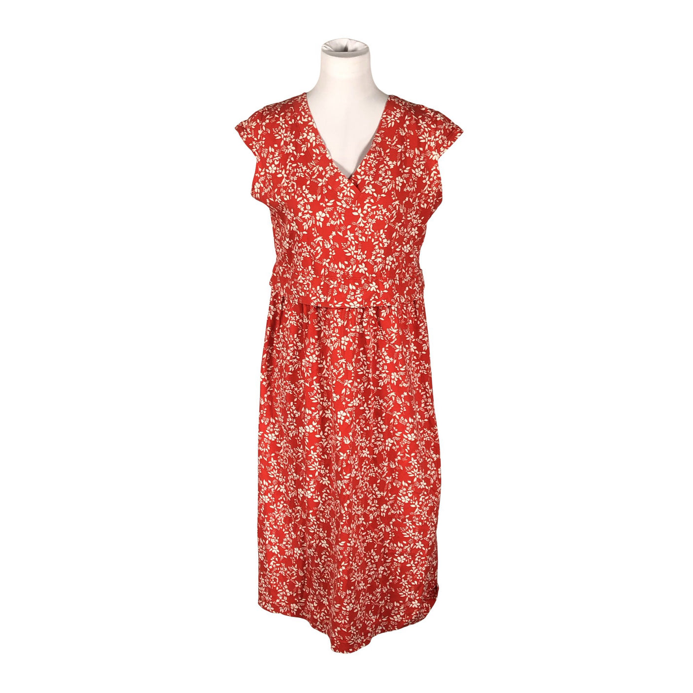 Unisex NOSH - Trikotaažist kleit, suurus 40 - Punane (1)