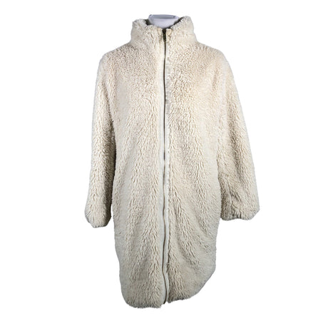 Unisex Gap - Kunstkarusnahast mantel, suurus 38 - Looduslik valge ()