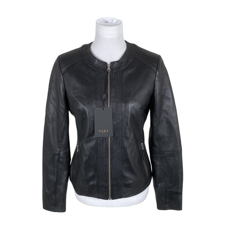 Unisex Saki - Nahktagi, suurus 38 - Must ()