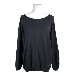 Unisex NOSH - Trikotaažist pluus, suurus 38 - Must (1)