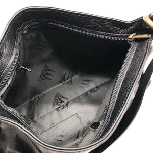 Unisex Three Bags - Õlakott, suurus Midi - Must (2)
