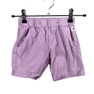 Unisex Lindex - Trikotaažist lühikesed püksid, suurus 98 - 104 - Heleroosa (1)
