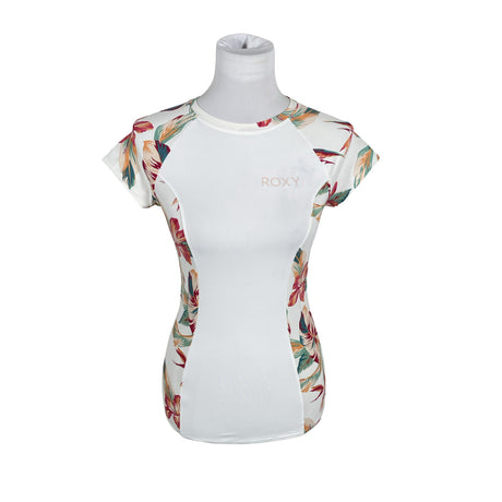 Unisex Roxy - Spordisärk, lühikesed käised, suurus 38 - Valge ()