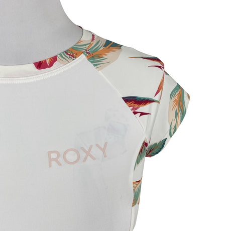 Unisex Roxy - Spordisärk, lühikesed käised, suurus 38 - Valge (2)