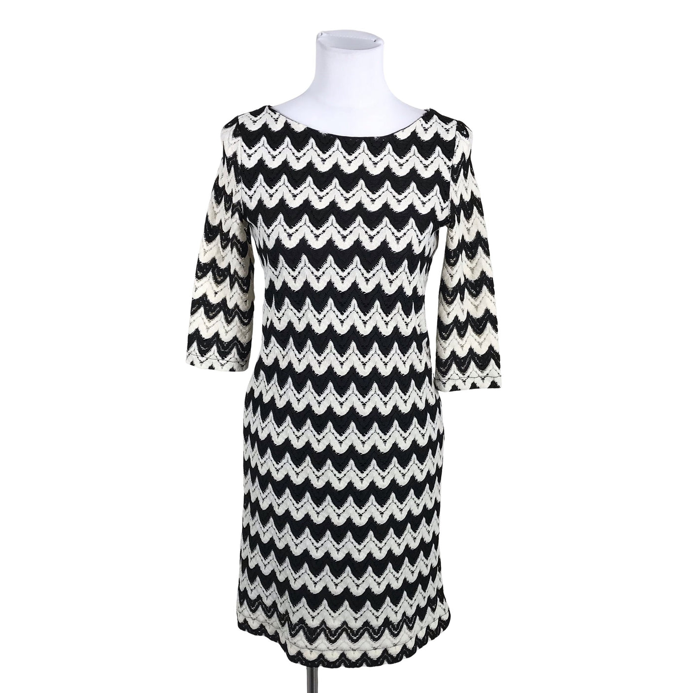 Unisex Esprit - Kootud kleit, suurus S - Must (1)