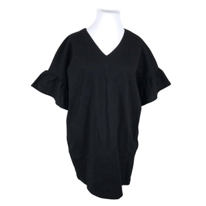 Unisex Nanso - Trikotaažist kleit, suurus 44 - Must (1)