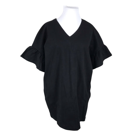 Unisex Nanso - Trikotaažist kleit, suurus 44 - Must ()