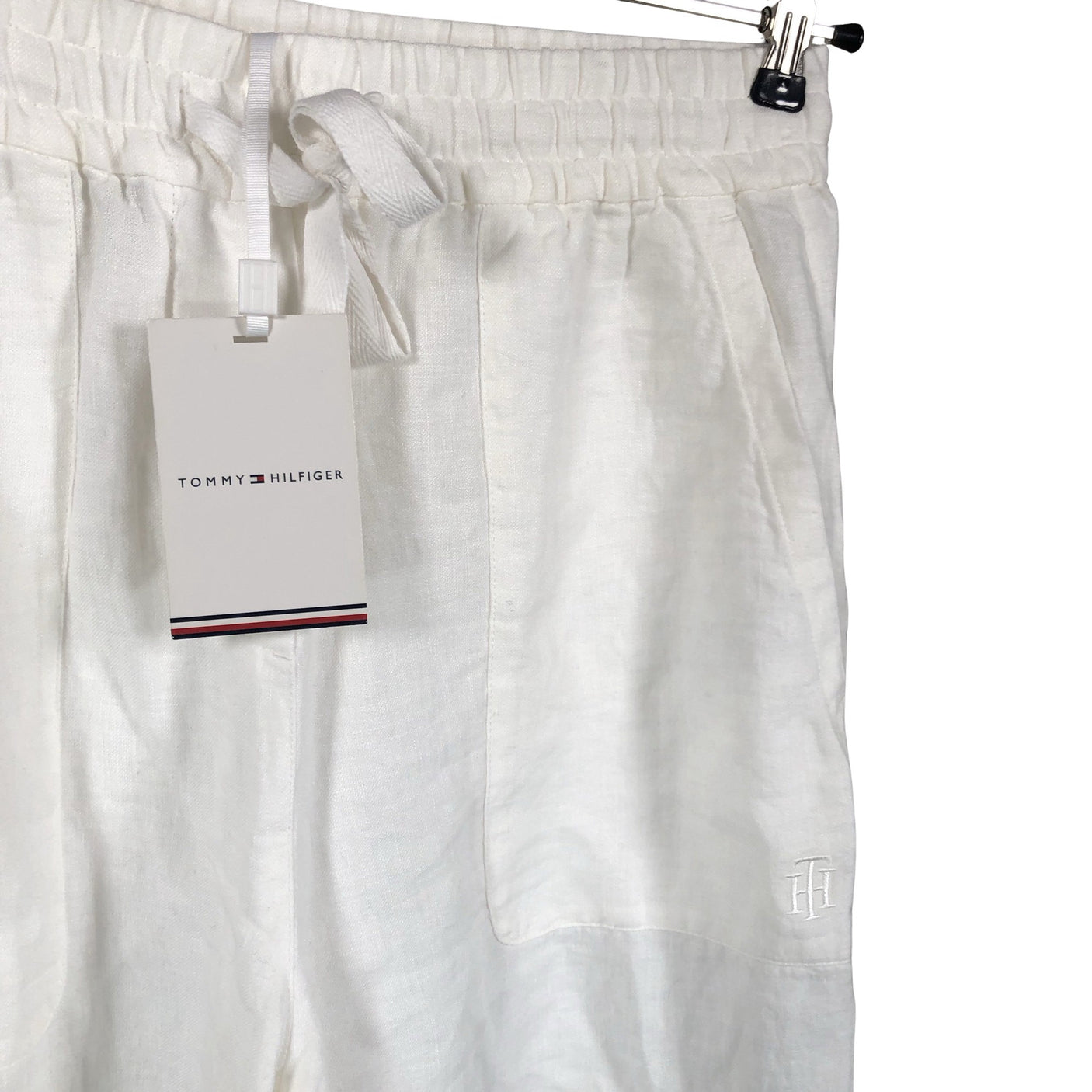 Unisex Tommy Hilfiger - Mittevenivad püksid, suurus 34 - Valge (2)