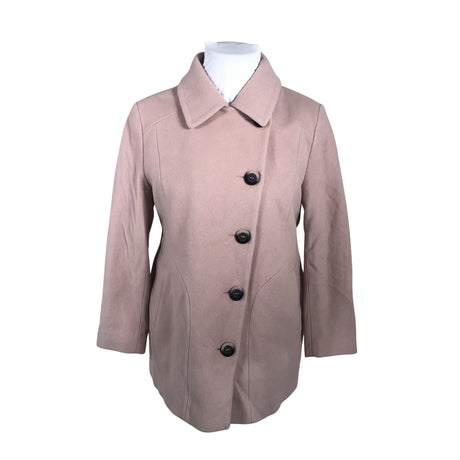 Unisex S.T.I - Villane mantel, suurus 44 - Heleroosa ()