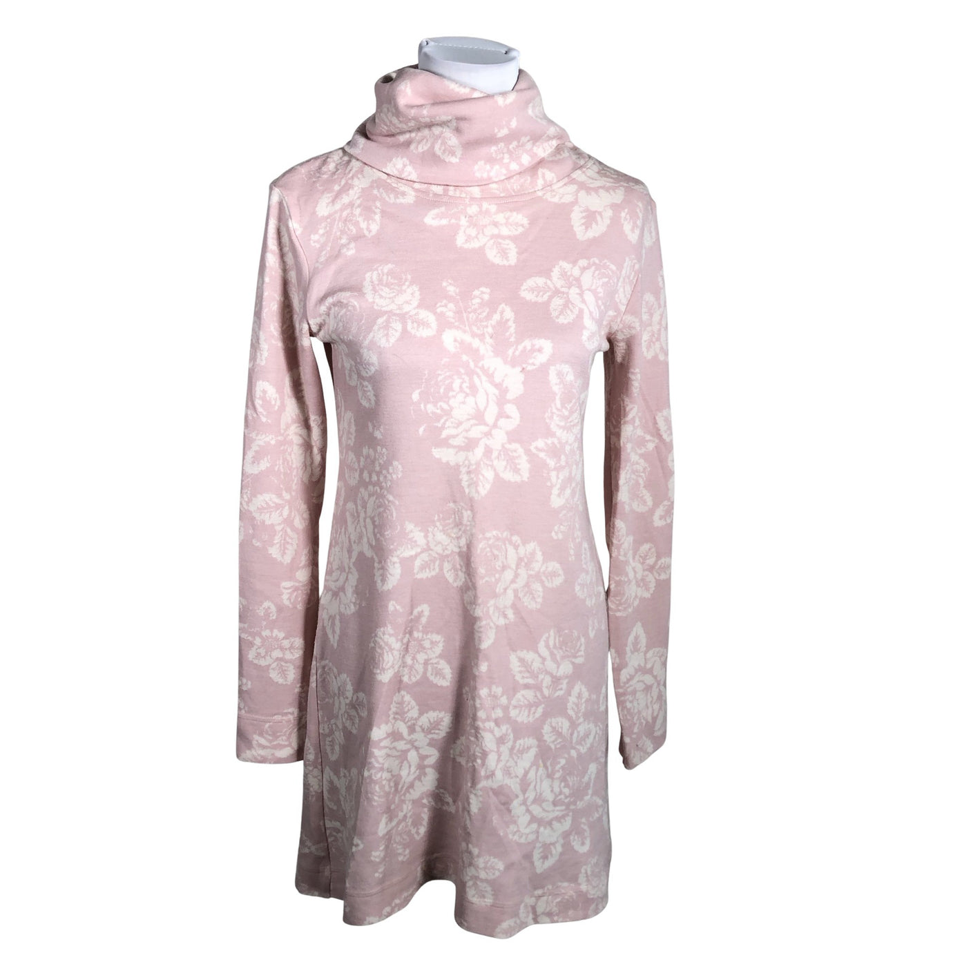 Unisex Ommellinen - Kootud kleit, suurus XS - Heleroosa (1)