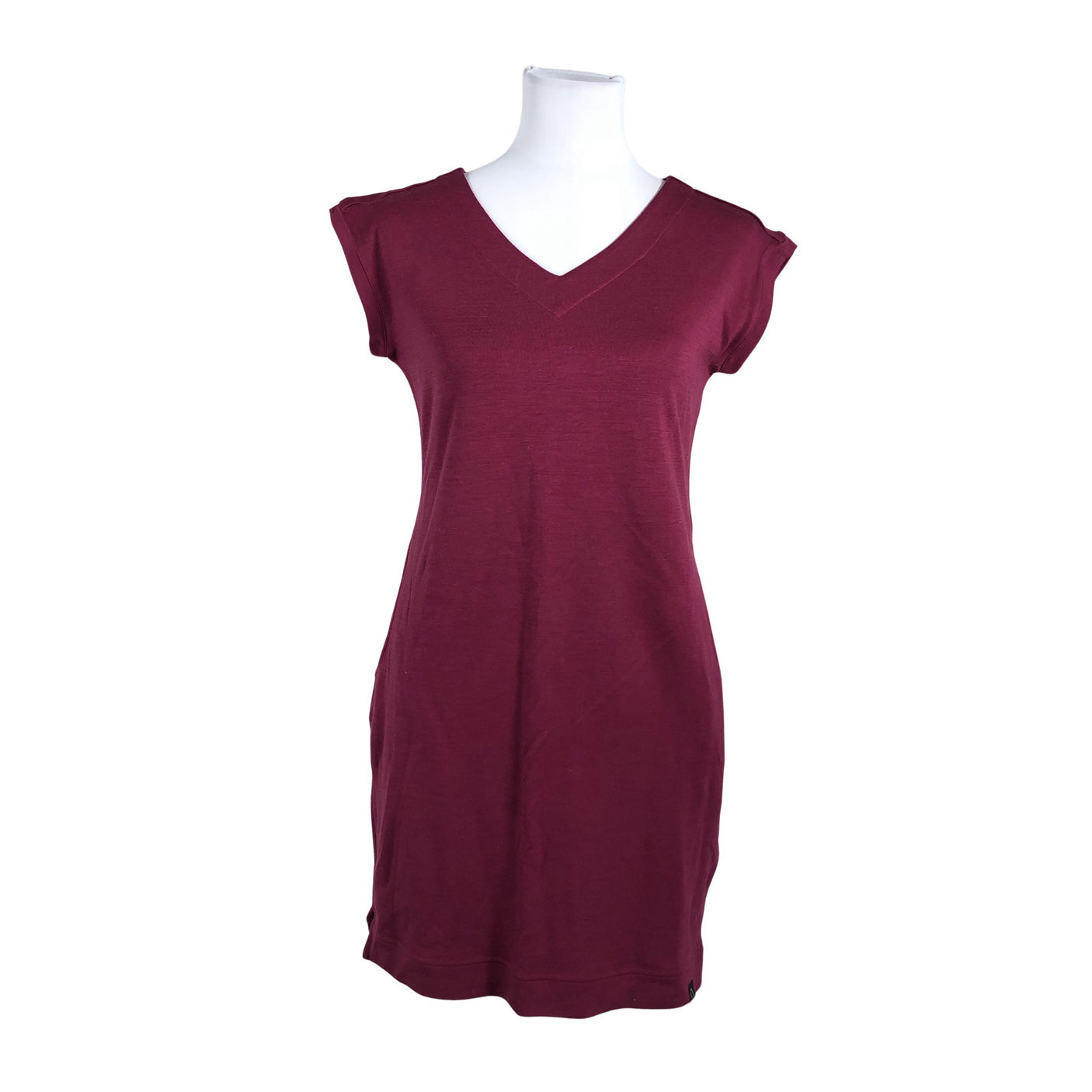 Unisex North Outdoor - Trikotaažist kleit, suurus 34 - Veinipunane (1)