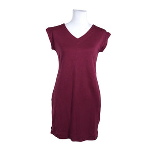 Unisex North Outdoor - Trikotaažist kleit, suurus 34 - Veinipunane (1)
