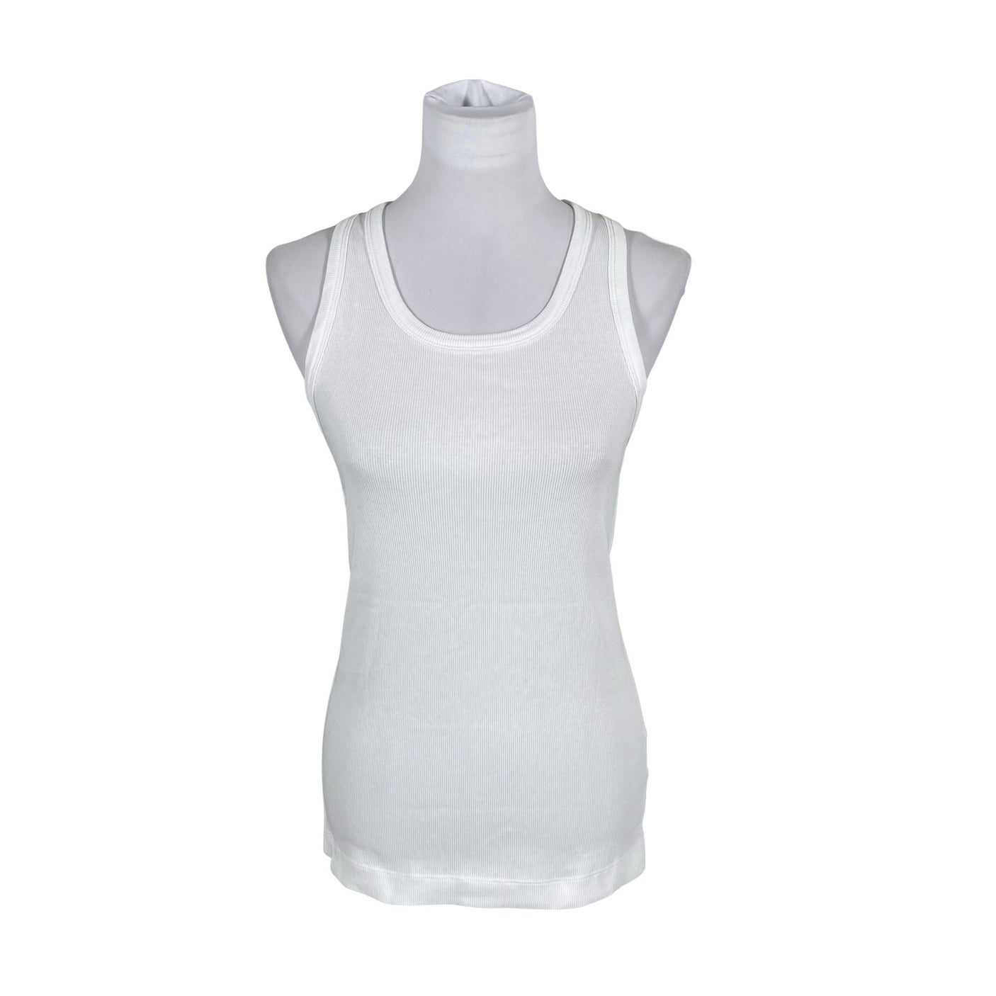 Unisex COS - Trikotaažist topp, suurus M - Valge (1)