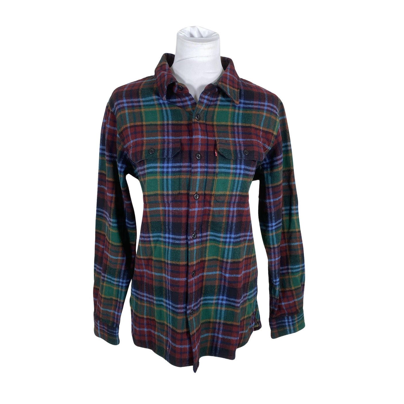 Unisex Levi's - Flanellsärk, suurus 34 - Punane (1)